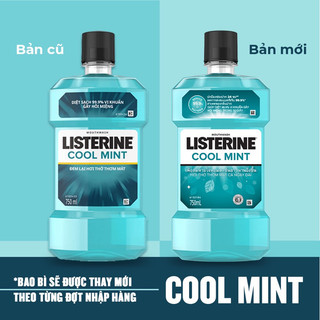 Nước Súc Miệng Listerine Coolmint Mouthwash 750ml
