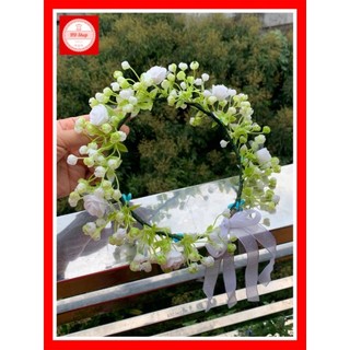 Vòng hoa kỉ yếu, vòng đội đầu hoa baby xem hoa hồng