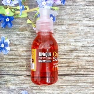 Serum dưỡng tóc khô hư tổn Unique Crystal bóng suôn mượt, chống chẻ ngọn 125ml - Chính hãng.