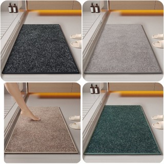 Thảm chùi chân siêu thấm hút nước Polyester, chống trơn trượt, bám sàn khử mùi