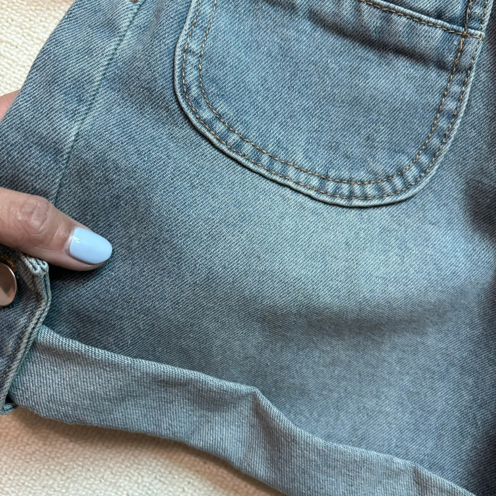 Quần đùi jean nữ,quần short bò gập gấu dễ phối đồ HK2 | BigBuy360 - bigbuy360.vn