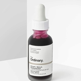 Serum peel da hoá học the ordinary aha 30% + bha 2% peeling solution 30ml