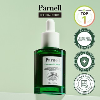 Tinh chất cấp ẩm sâu, dịu hóa, phục hồi da [Parnell Cicamanu 92 Serum 30ml]