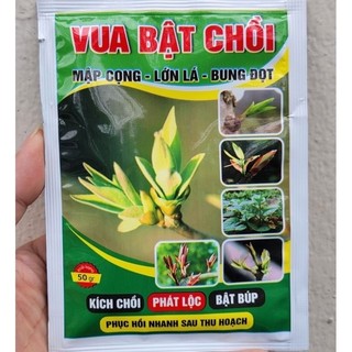 Vua bật chồi gói 50gr kích lộc, phát lộc, bật búp, mập cọng, xanh dày lá, bật mầm chồi