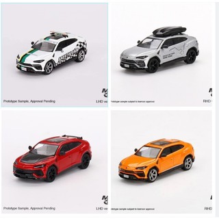 Mini GT - Lamborghini Urus các loại - Xe mô hình tỷ lệ 1:64 chính hãng - Saigontoys
