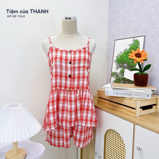 [Mẫu mới] Bộ Tôn Đùi 2 Dây 2 Da Loại 1 - (Tole/Lanh) Quần 2 Túi, Màu Sắc Nhã Nhặn, Hợp Lứa Tuổi Trung Niên