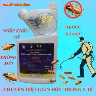 Thuốc diệt gián đức tận gốc bithor dual action 1 lít - nhập khẩu từ mỹ - không mùi