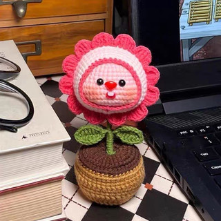 Chậu hoa mini heo Loopy, chậu hoa handmade để bàn, làm quà tặng bạn bè