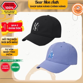 Mũ Lưỡi Trai MLB Luxleisure Long Visor Unstructured Ball Cap New York Yankees LA Dodgers 3Acpa024N Màu đen Tím