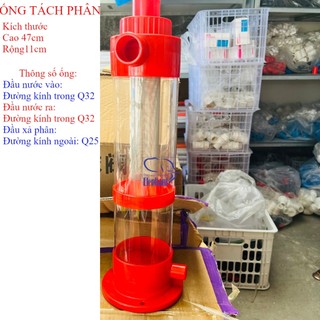 Bộ ống lắng phân cho hồ cá cảnh, cá rồng - Phụ kiện chuyên DIY hệ thống lọc hồ cá