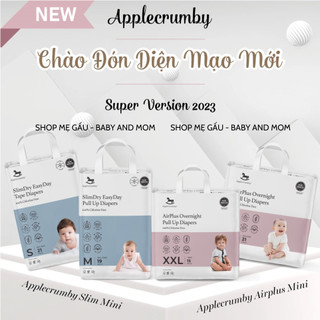 COMBO 4 bịch Bỉm dán/quần APPLECRUMBY cao cấp Malaysia cho bé