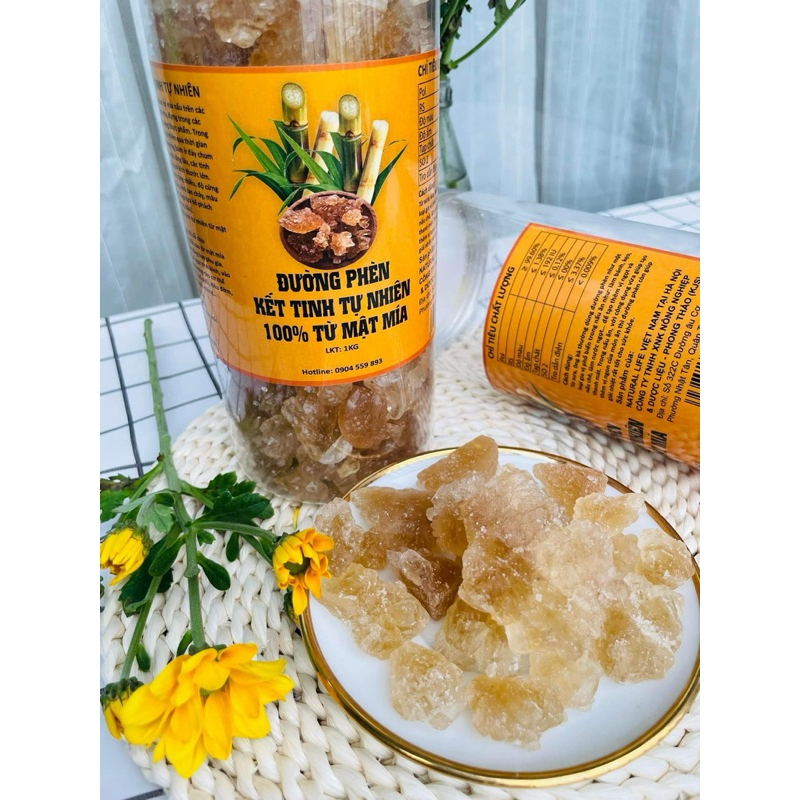 Đường Mía Thô, Đường Mía Hà Thủ Ô Cửu Chưng Cửu Sái Túi 1kg