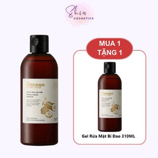  Gel Rửa Mặt Bí Đao Giảm Dầu Mụn Và Da Nhạy Cảm Cocoon 140ML/310ML