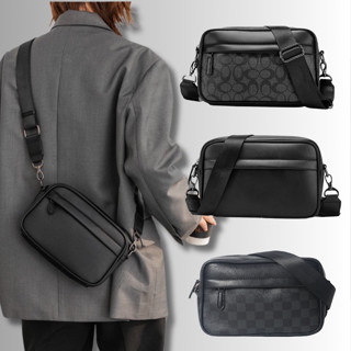 Túi Đeo Chéo Da Nam Nữ Thời Trang Unisex Phong Cách Chất Liệu Cao Cấp - 9151