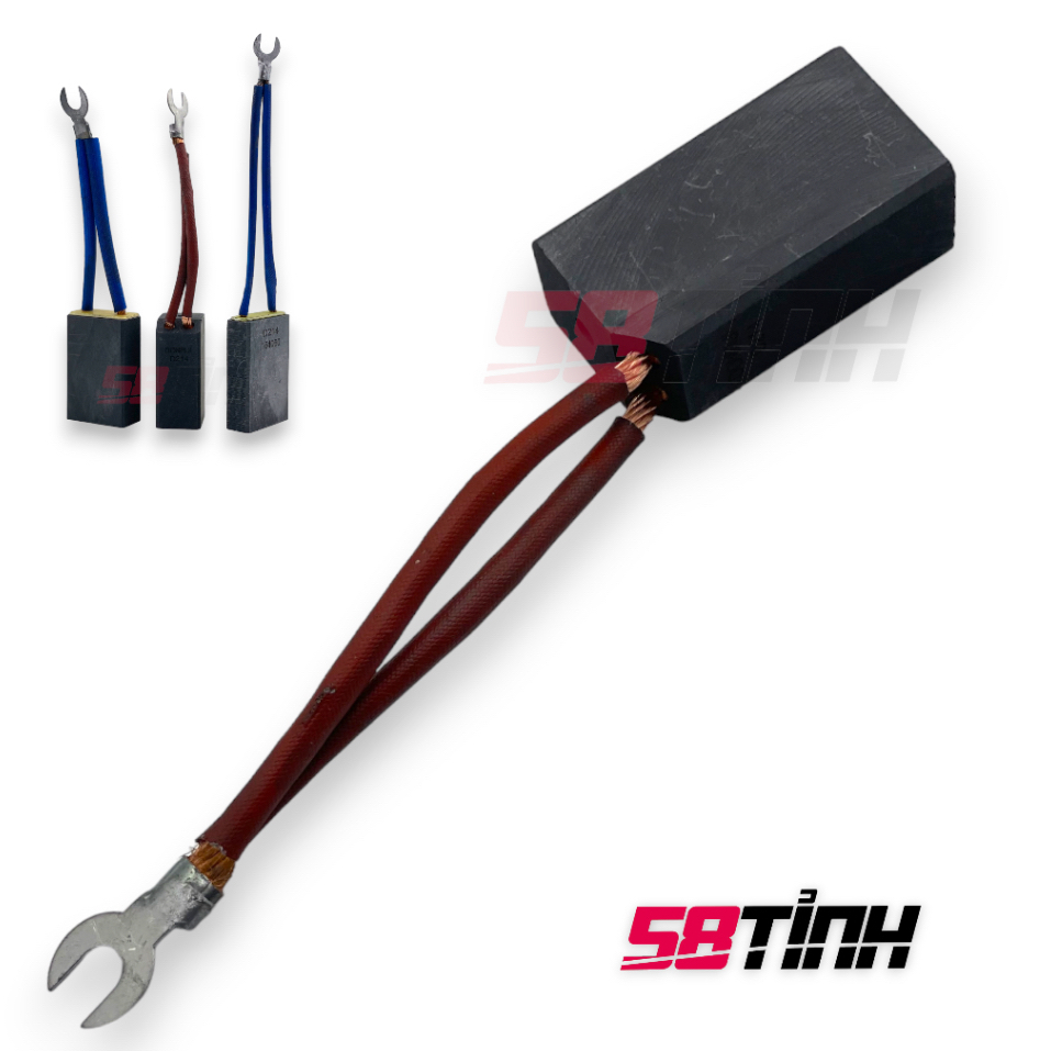 Chổi Than Chì Động Cơ D214 20x40, 25x32mm