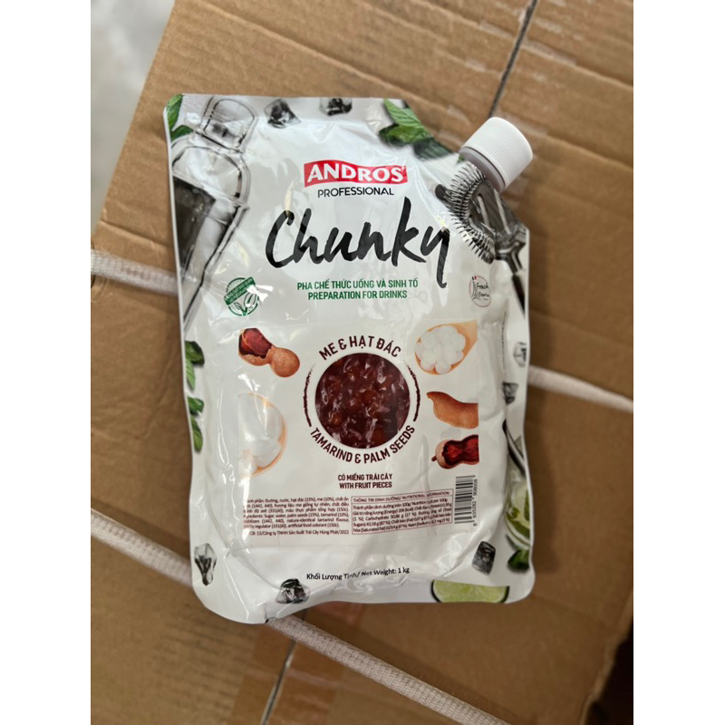 Mứt chunky me & hạt đác siêu ngon - Trái cây thật, tươi mới, đẹp mắt