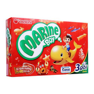 Bánh hộp Marine Boy, Bánh hộp con cá, snack ăn vặt