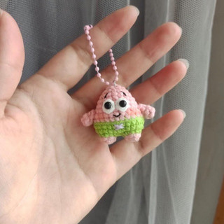 Móc khóa sao biển mini len, móc khóa handmade nhỏ xinh, quà tặng ý nghĩa