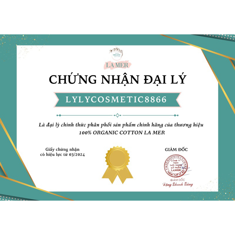 Bông tẩy trang Lamer 201 miếng và 120 miếng