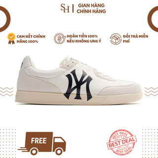 Giày mlb squeeze new york yankees ivory full box, bao check kiểm tra