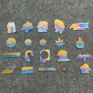 Tem logo sticker titan dán xe, zhipat, fi, mèo, honda