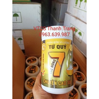 Kích thích mủ cao su Tứ Quý 7 tác động Gold
