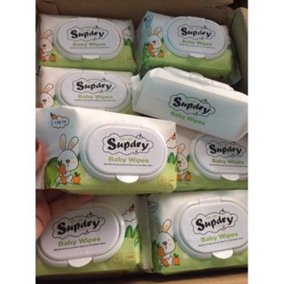  COMBO 10 gói khăn giấy ướt thỏ Supdry - Gấu Phú Đạt Date 2028 