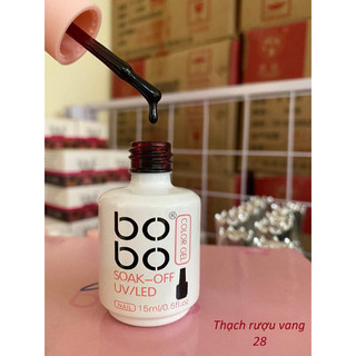 sơn thạch lẻ hãng bobo 15ml , chất gel đậm-đặc (chuẩn mã qr)