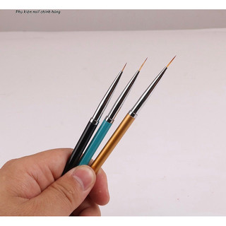 set cọ nét 3 cây, cọ siêu mảnh