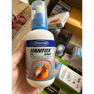 Xịt ve rận hantox spray cho chó mèo - 100ml