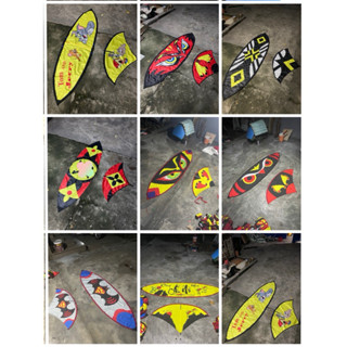 Áo diều đuôi cá in nhiệt từ 1m7 tới 3m