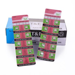 PIN CÚC ÁO VỈ 10 VIÊN ( AG1/LR621, AG3/LR41, AG4/LR626,AG10/1130, AG13/LR44) 5 VIÊN (2025, 1220, 927, 2032, 2450, 2016)