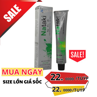 [22.0-0.43]Màu Nhuộm Tóc Nataki Collagen cho salon 100ml