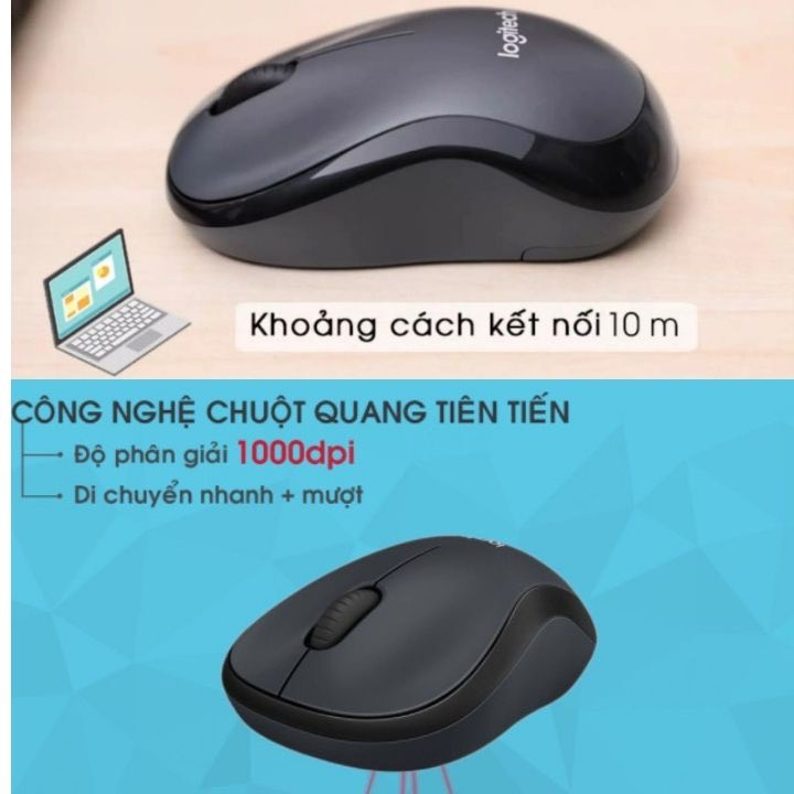 Chuột Không Dây Silient M220 Phiên Bản 2024 - Giảm Ôn, USB, Phù Hợp Cho PC/ Laptop - Gotech_Store_Official | Chuột M220 | BigBuy360 - bigbuy360.vn