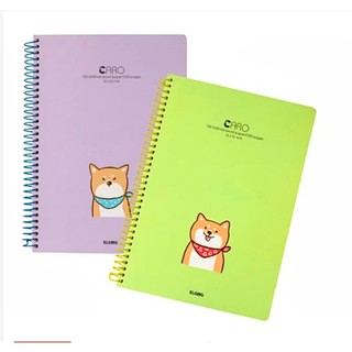 Sổ lò xo caro a4 klong caro - 200 trang, vở caro lò xo klong a4 ms 590