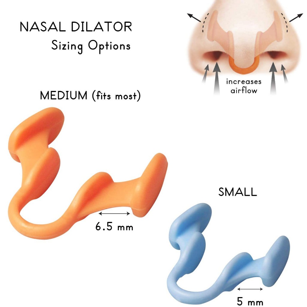 Vòng Chống Ngáy Ngủ Sleep Pease Nasal Dilator (Đeo Mũi Khi Ngủ)
