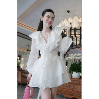 đầm bèo khoét vai
