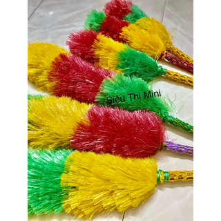 Chổi Cước Nilông Quét Bụi Đồng - Dài 35cm (s) / 58cm (M)