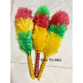 Chổi Cước Nilông Quét Bụi Đồng - Dài 35cm (s) / 58cm (M)