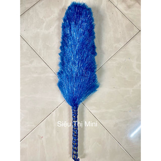 Chổi Cước Nilông Quét Bụi 1 Màu Đồng Dài 60cm - Loại Tốt, Cán Cước Móc Chắc Chắn