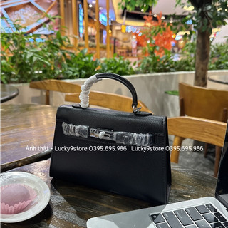 Túi xách nữ, túi h.m size 22 chất da sần gạo mẫu mới 2024 - Lucky9store