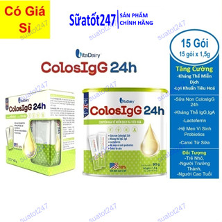 Sữa Non ColosIgG 24h Lẻ 15 gói [ Date Luôn Mới ]