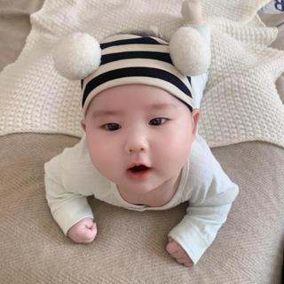 Băng Đô Hình Ong Dễ Thương Để Che Thóp Cho Bé Trai và Bé Gái Vải Cotton Mềm Mịn