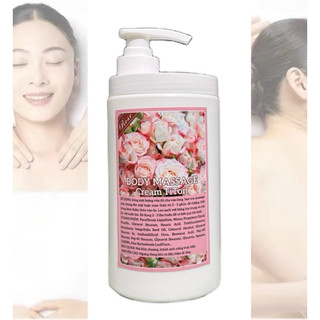 Kem massage hoa hồng 1000ml
