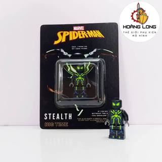 Mô hình lắp ráp Minifigure Siêu anh hùng tổng hợp Spiderman, quà tặng sinh nhật, mô hình sưu tập (phụ kiện Hoàng Long)
