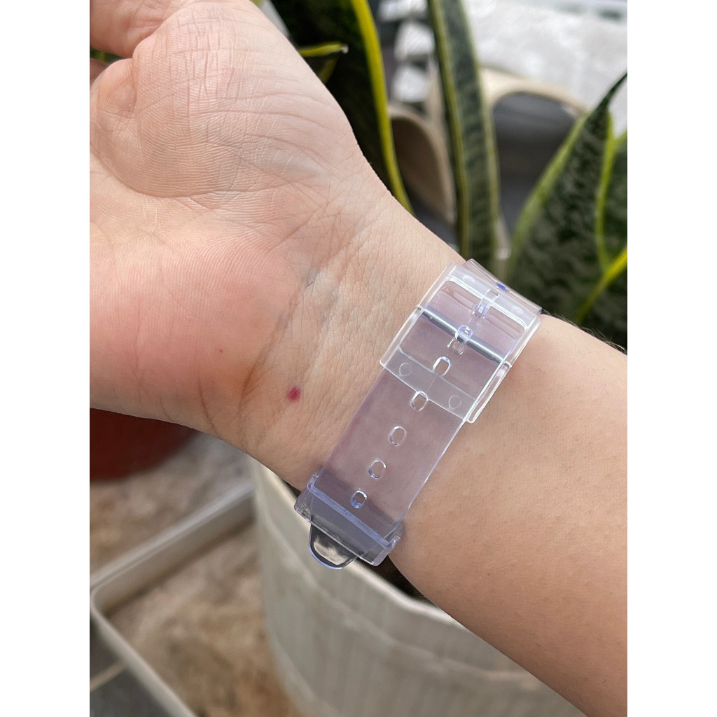 Đồng hồ nữ S.watch siêu mỏng mặt đen Thuỵ Sĩ chạy pin hàng Si