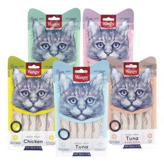 Súp thưởng wanpy treat cho mèo thơm ngon gói 70g