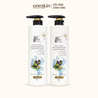 Dầu gội xả bưởi bồ kết ĐL ĐLE 850ML phục hồi, chống rụng kích mọc tóc