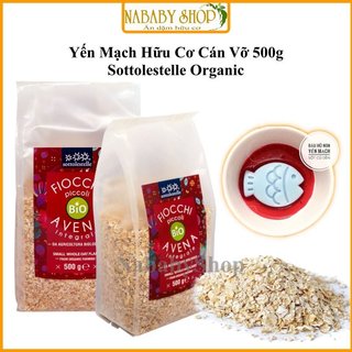 Yến mạch hữu cơ chính hãng  500g markal, Hafer Flocken,sottolestelle