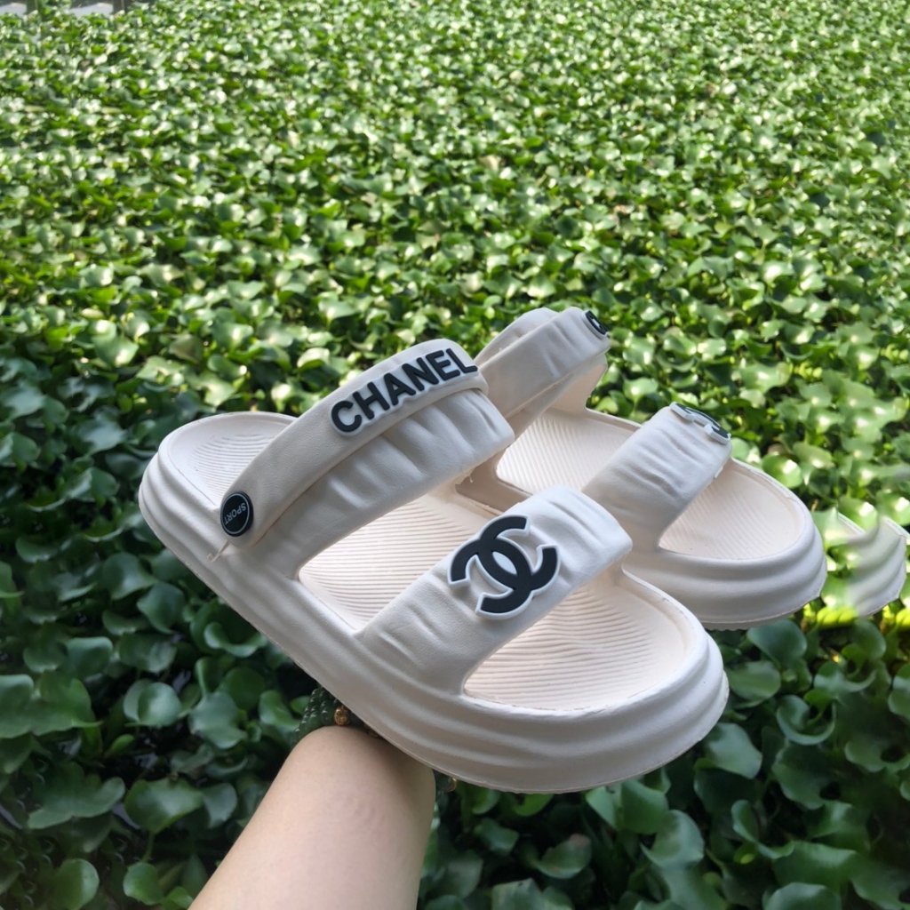 Dép Quai Hậu Nữ Lainiki Chất Liệu EVA Siêu Nhẹ dép sandal độn đế 3cm siêu xinh 8233
